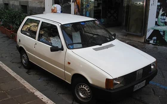 Fiat Uno — a now-rare UK car