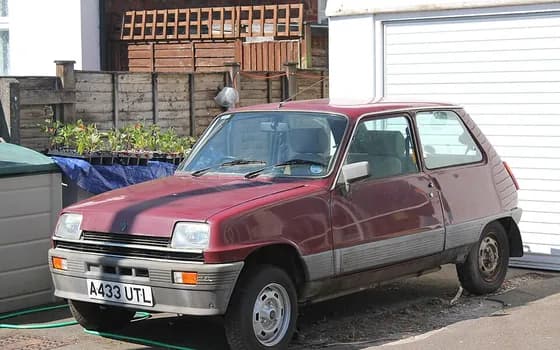 Renault 5 — a now-rare UK car