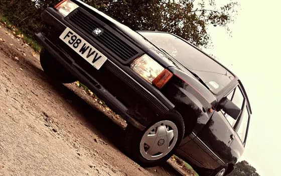 Vauxhall Nova — a now-rare UK car